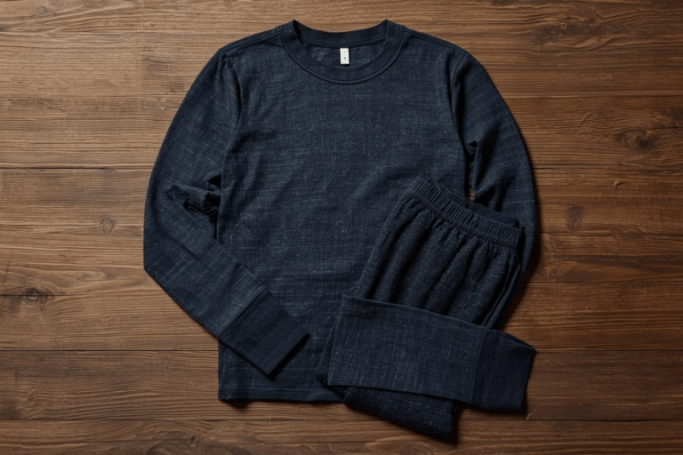 Gefaltete Thermo-Unterwäsche